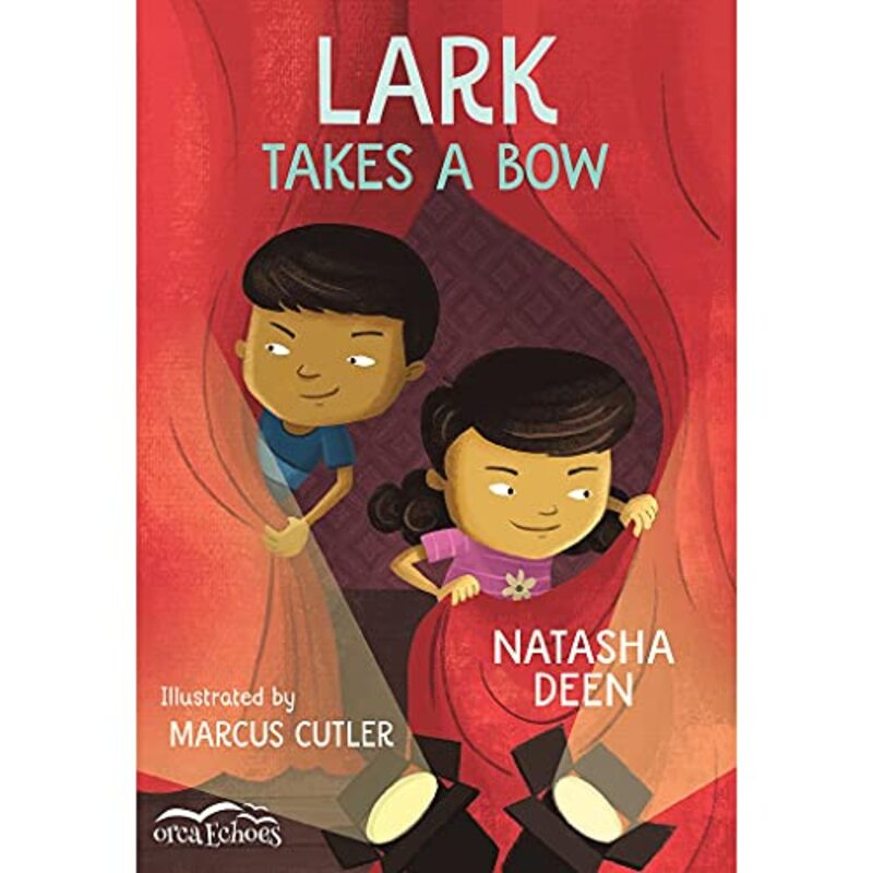Book cover for "Lark Takes a Bow" by Natasha Deen