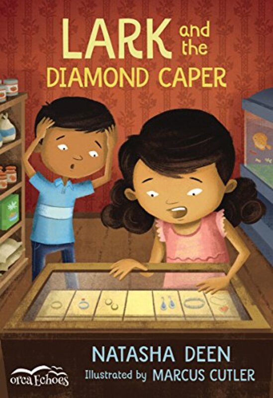 Book cover for "Lark and the Diamond Caper" by Natasha Deen