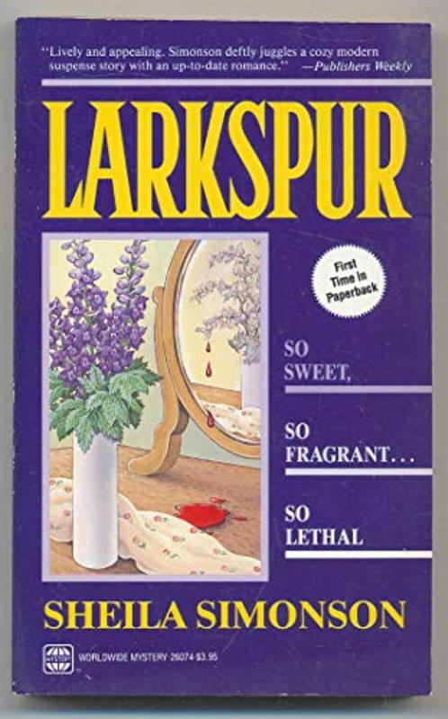 Book cover for "Larkspur" by Sheila Simonson