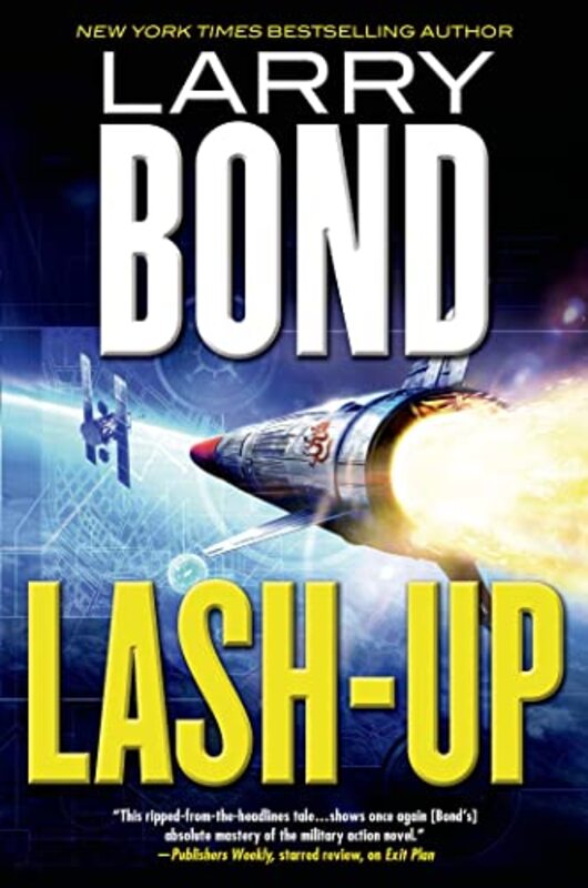 Book cover for "Lash-Up" by Larry Bond