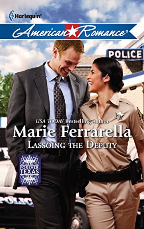 Book cover for "Lassoing the Deputy" by Marie Ferrarella