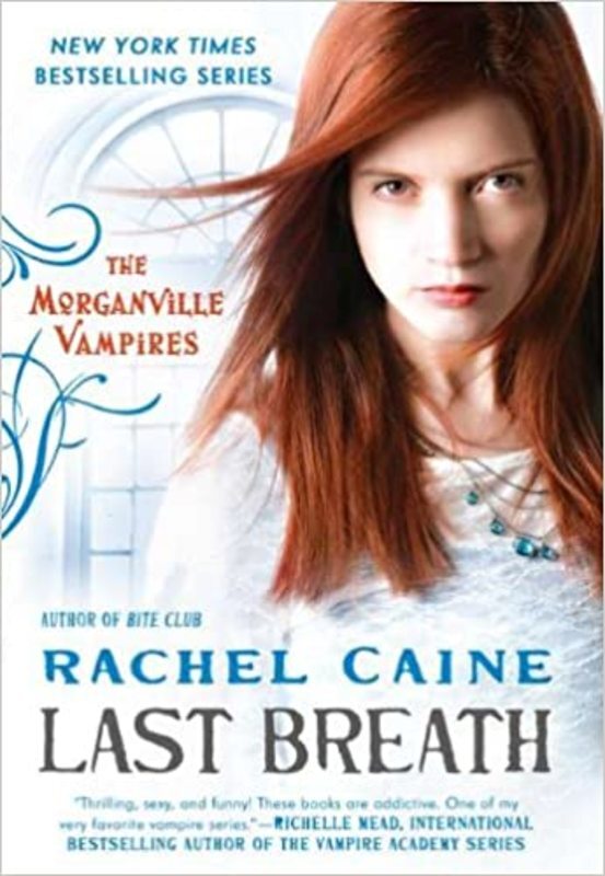Book cover for "Last Breath" by Rachel Caine