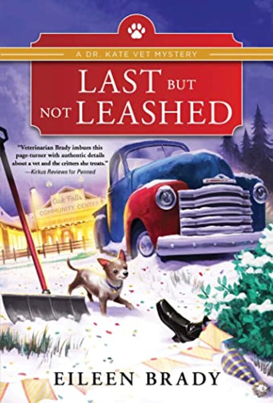 Book cover for "Last But Not Leashed" by Eileen Brady