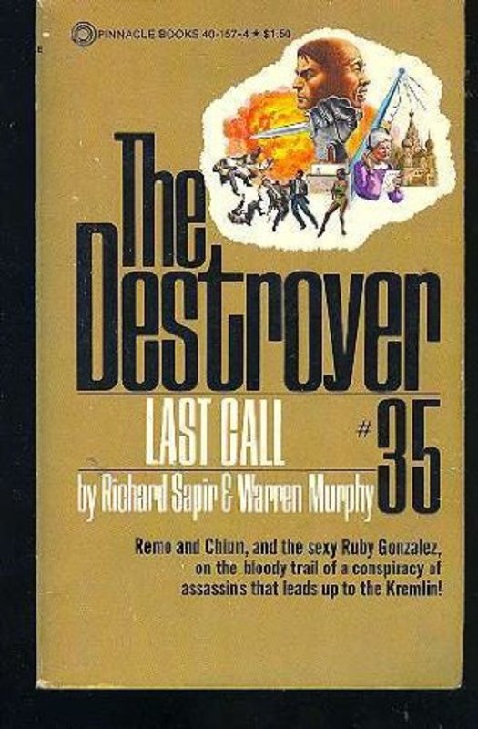 Book cover for "Last Call" by Warren Murphy