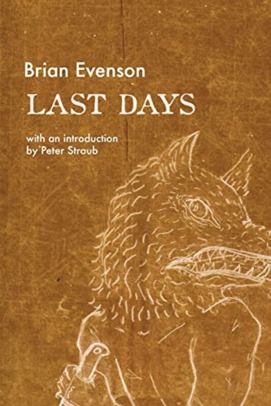 Book cover for "Last Days" by Brian BK Evenson