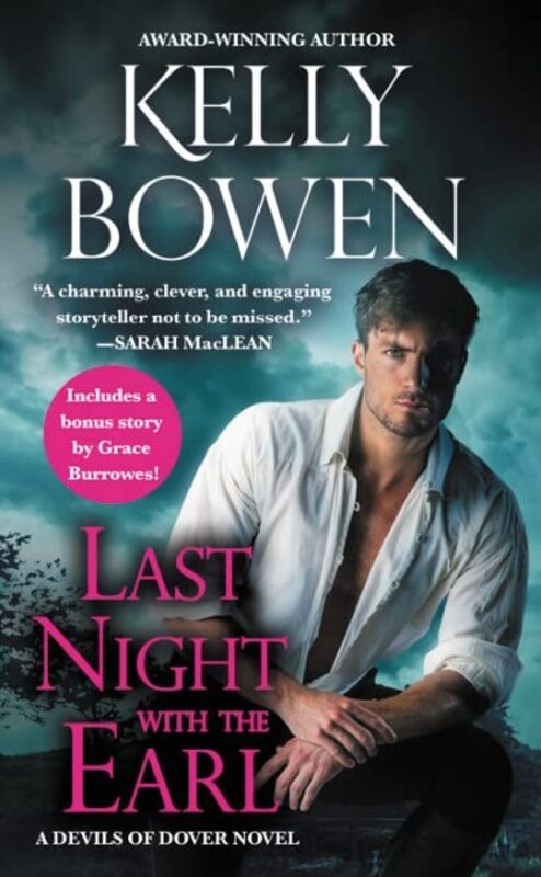 Book cover for "Last Night With the Earl" by Kelly Bowen