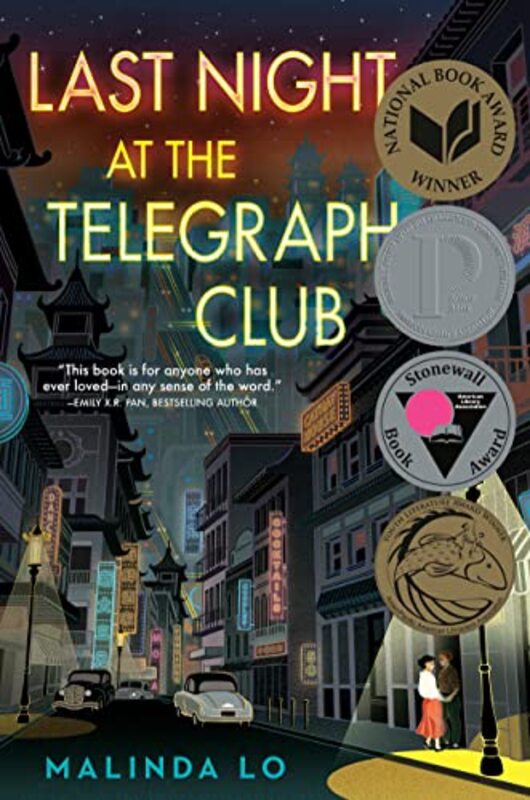 Book cover for "Last Night at the Telegraph Club" by Malinda Lo