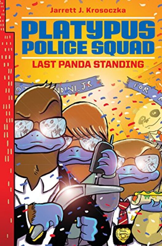 Book cover for "Last Panda Standing" by Jarrett J Krosoczka