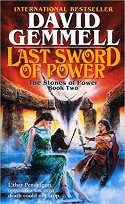 Book cover for "Last Sword of Power" by David Gemmell
