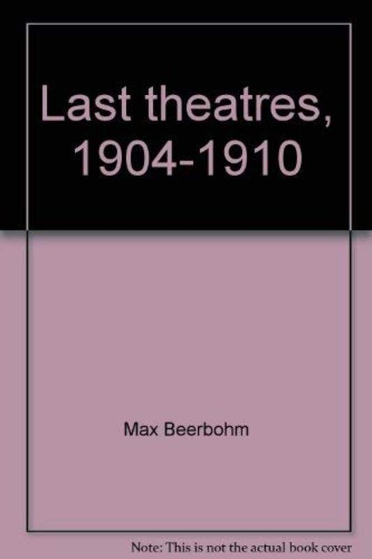 Max Beerbohm book cover