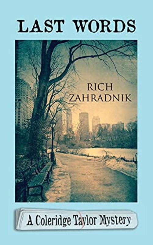 Book cover for "Last Words" by Rich Zahradnik