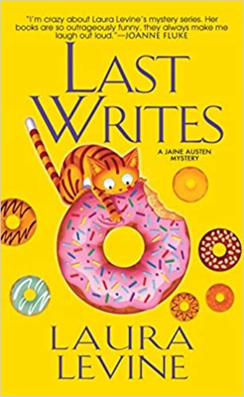 Book cover for "Last Writes" by Laura Levine