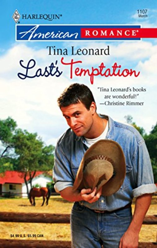 Book cover for "Last's Temptation" by Tina Leonard