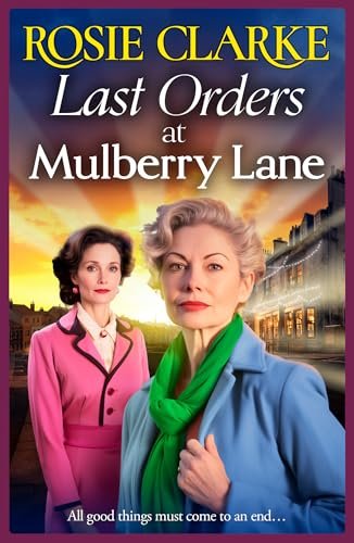 Book cover for "Last Orders at Mulberry Lane" by Rosie Clarke
