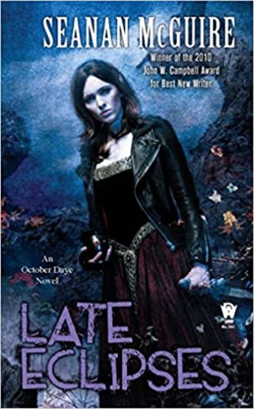 Book cover for "Late Eclipses" by Seanan McGuire