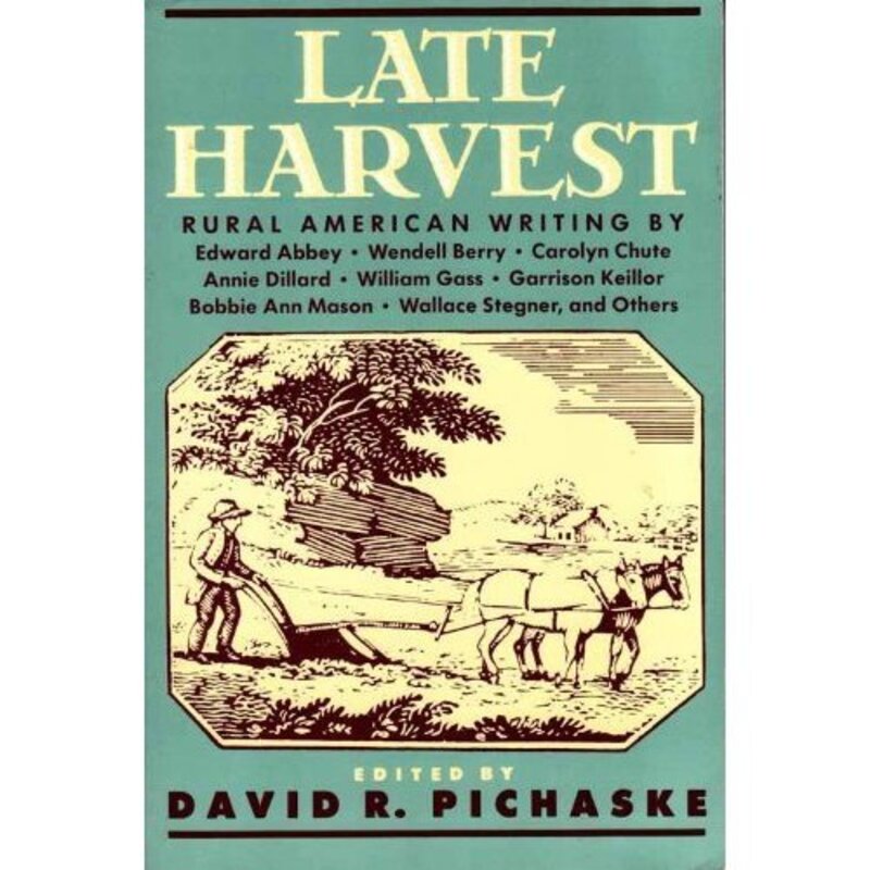 Book cover for "Late Harvest" by Garrison Keillor