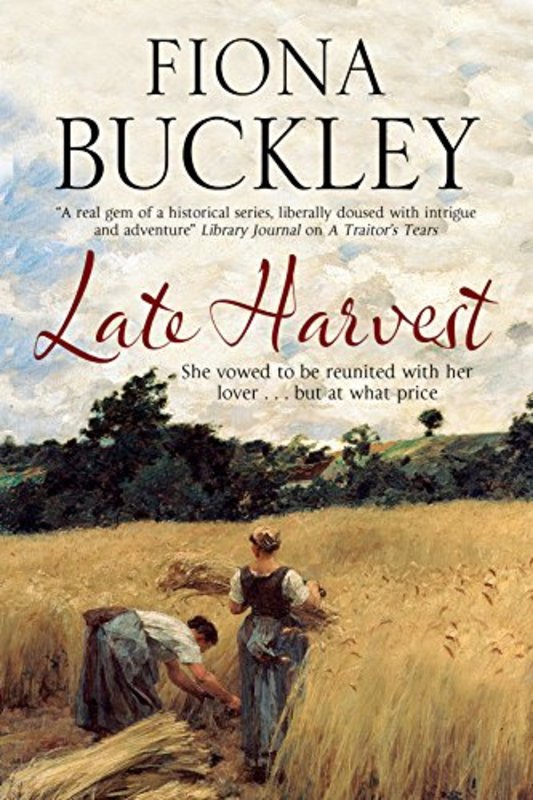Book cover for "Late Harvest" by Valerie Anand