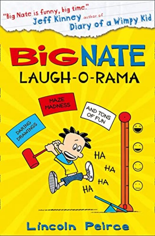 Book cover for "Laugh-O-Rama" by Lincoln Peirce