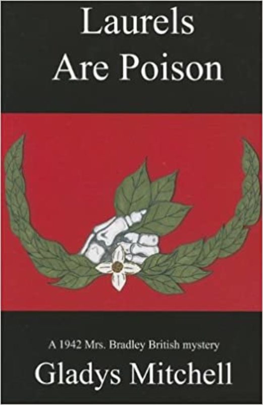 Book cover for "Laurels Are Poison" by Gladys Mitchell