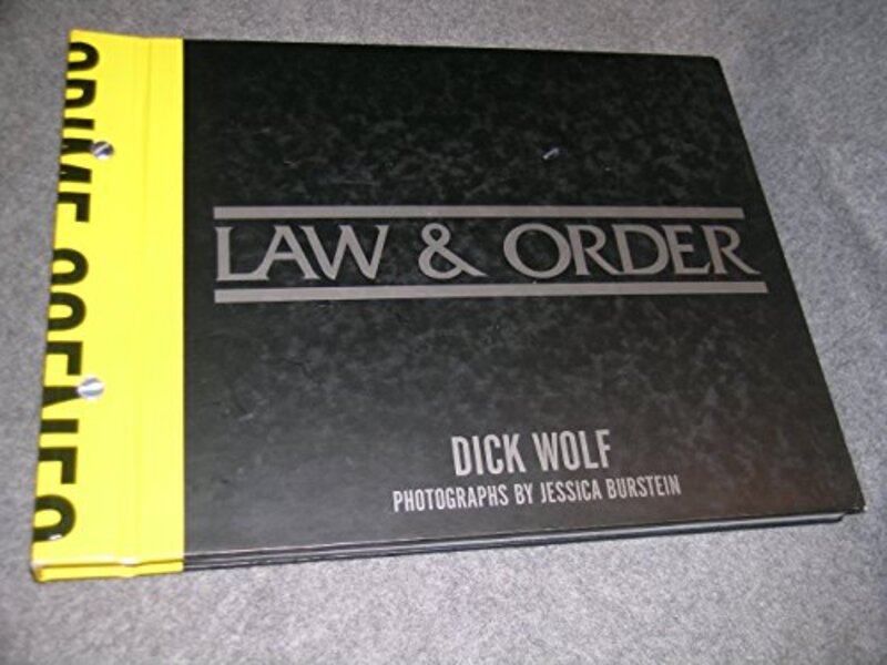 Book cover for "Law and Order" by Dick Wolf
