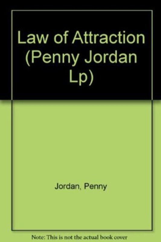 Book cover for "Law of Attraction" by Penny Jordan