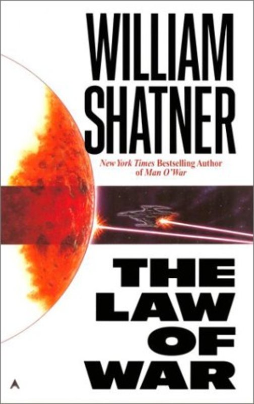 Book cover for "Law of War" by William Shatner