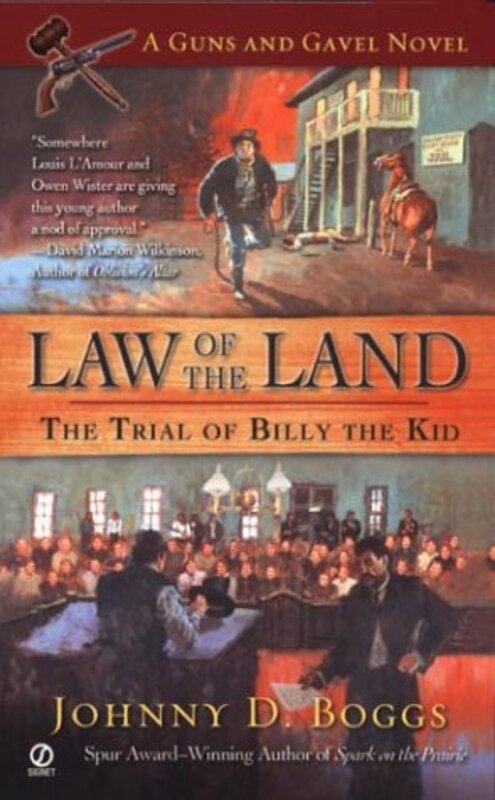 Book cover for "Law of the Land" by Johnny Boggs