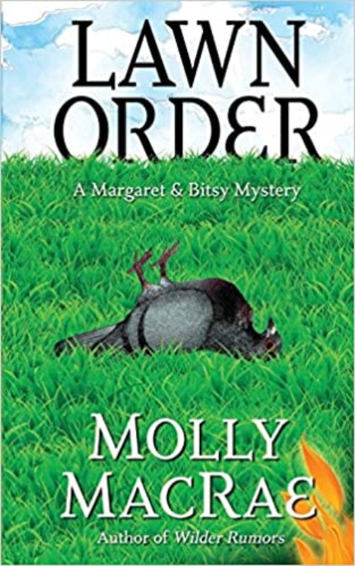 Book cover for "Lawn Order" by Molly MacRae