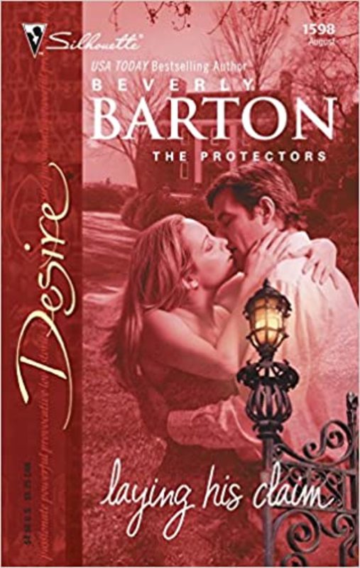 Book cover for "Laying His Claim" by Beverly Barton