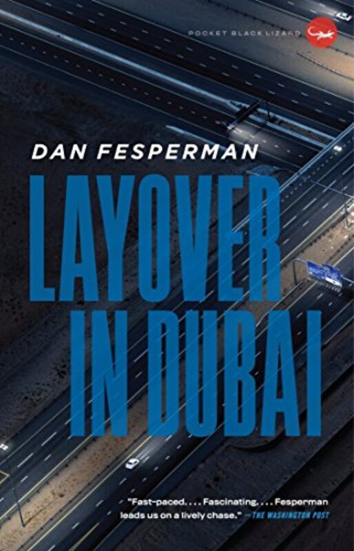Book cover for "Layover in Dubai" by Dan Fesperman
