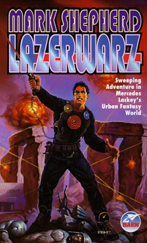 Book cover for "Lazerwarz" by Elves On The Road