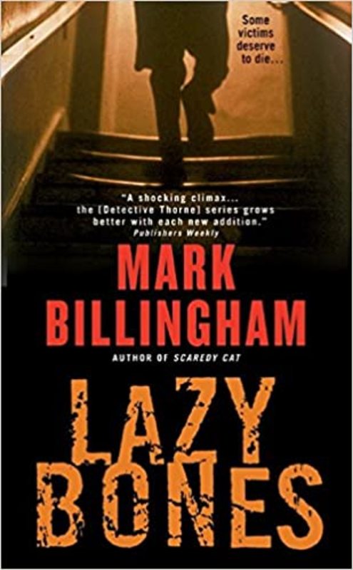 Book cover for "Lazybones" by Mark Billingham