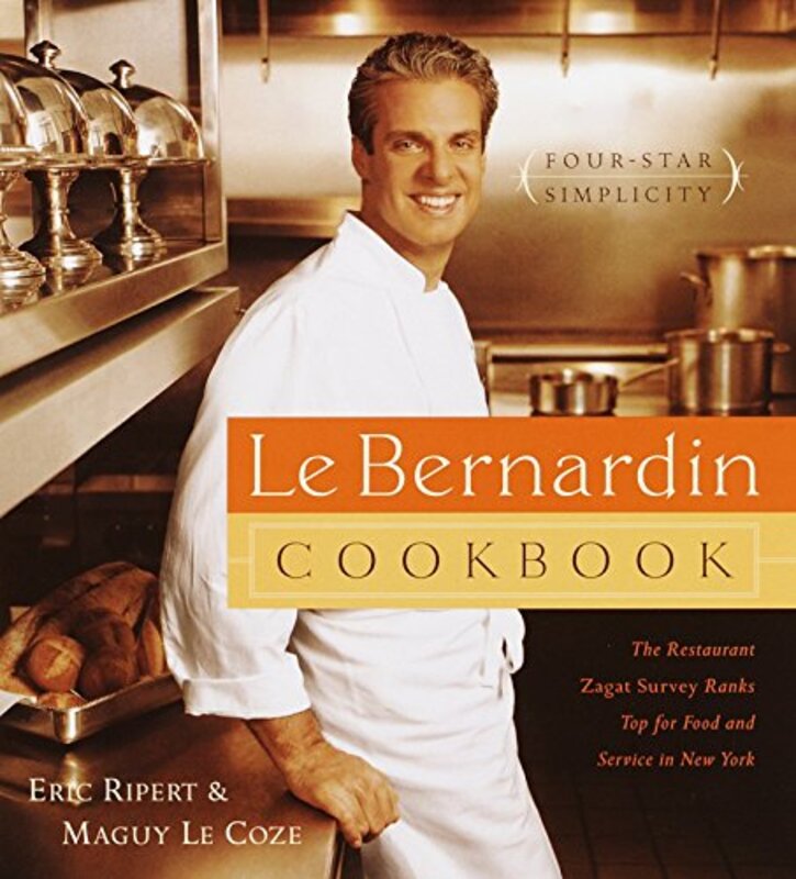 Book cover for "Le Bernardin Cookbook"