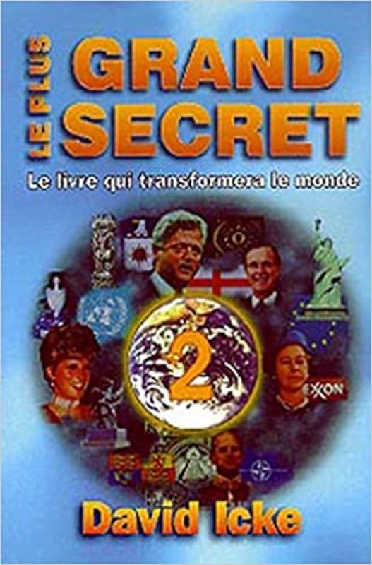 Book cover for "Le Plus Grand Secret" by David Icke