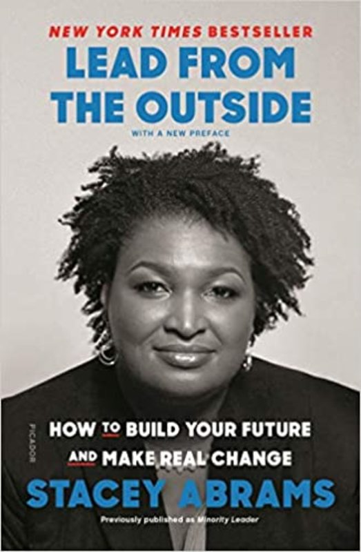 Book cover for "Lead from the Outside" by Stacey Abrams