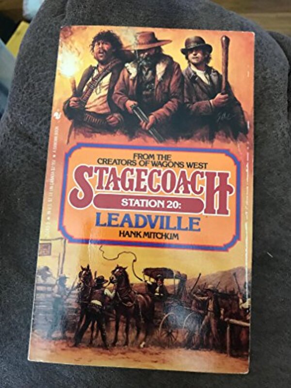Book cover for "Leadville" by Hank Mitchum