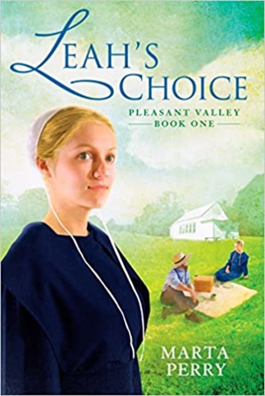 Book cover for "Leah's Choice" by Marta Perry