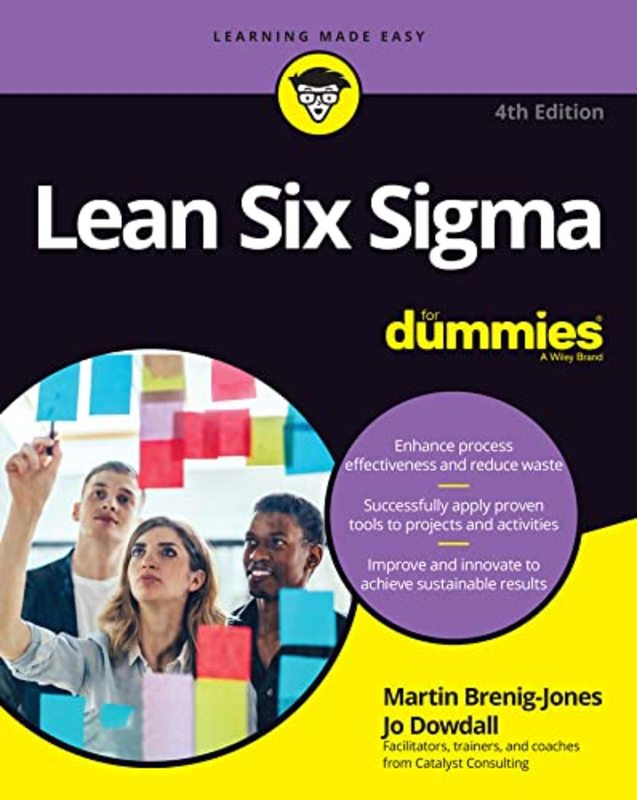 Book cover for "Lean Six Sigma For Dummies" by Jo Dowdall