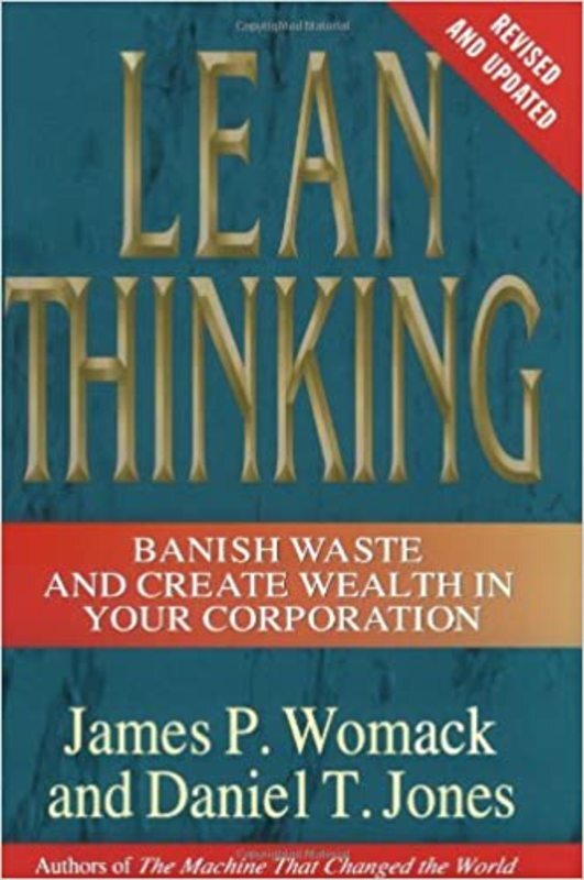 Book cover for "Lean Thinking" by James P. Womack