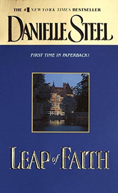 Book cover for "Leap of Faith" by Danielle Steel