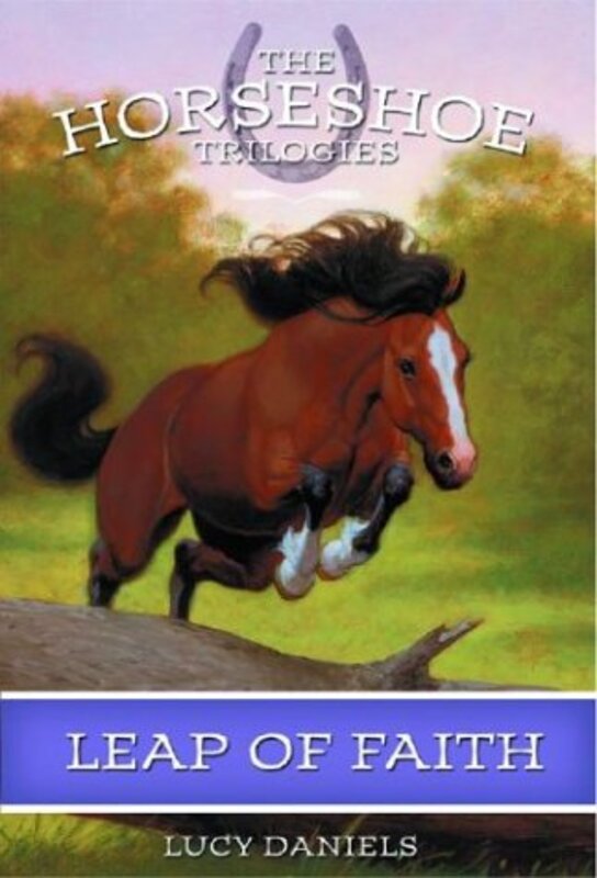 Book cover for "Leap of Faith" by Lucy Daniels