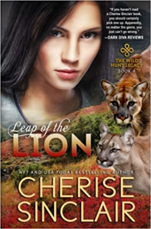Book cover for "Leap of the Lion" by Cherise Sinclair