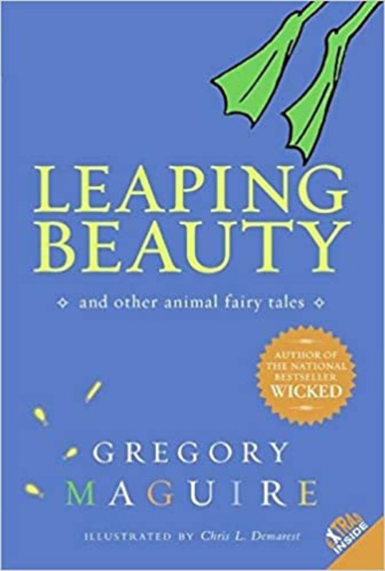 Book cover for "Leaping Beauty" by Gregory Maguire