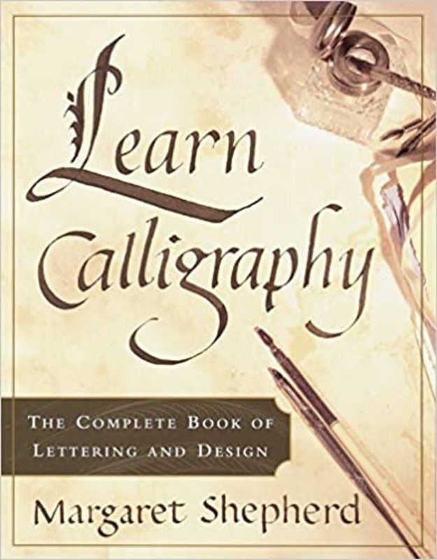 Book cover for "Learn Calligraphy" by Margaret Shepherd