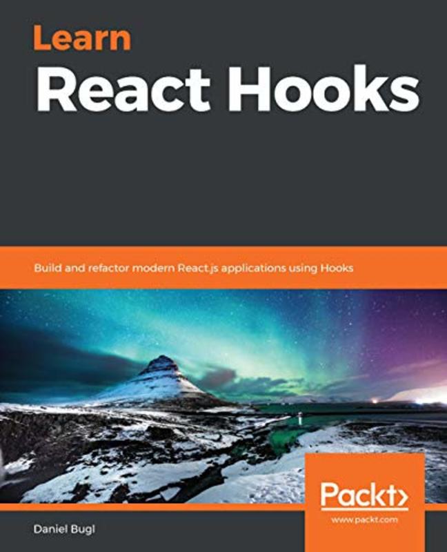 Book cover for "Learn React Hooks" by Daniel Bugl