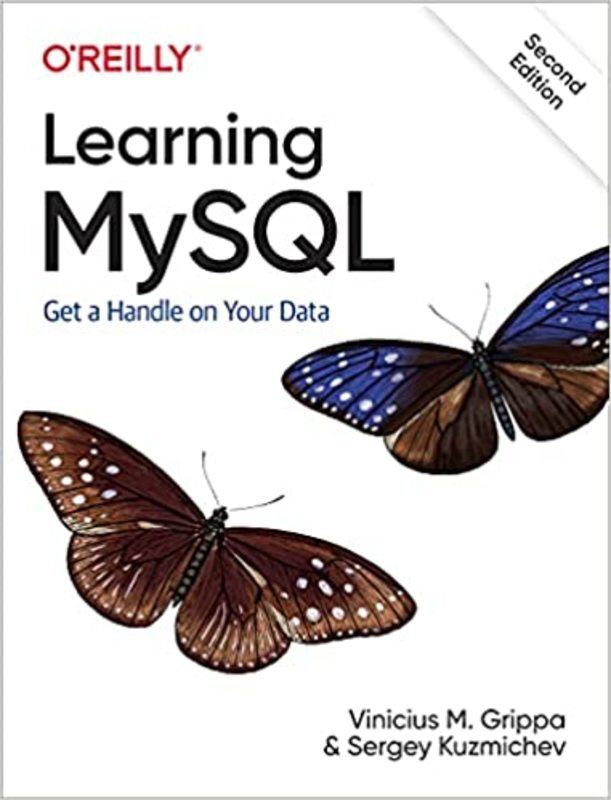 Book cover for "Learning MySQL" by Vinicius M. Grippa