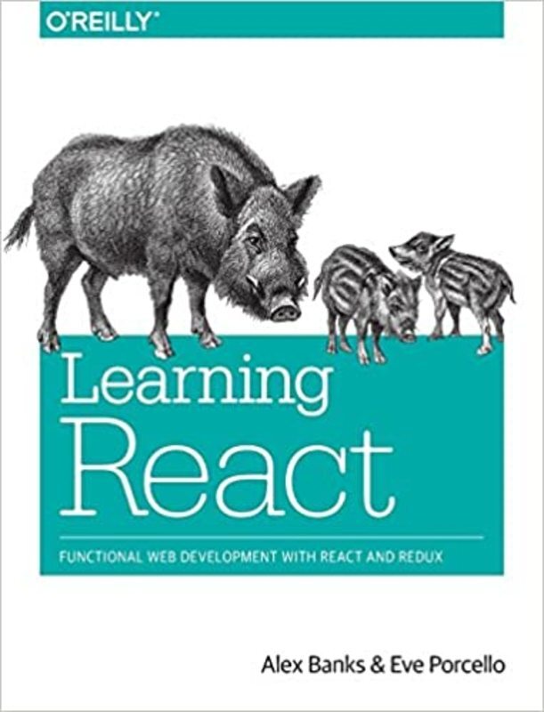 Book cover for "Learning React" by Alex Banks