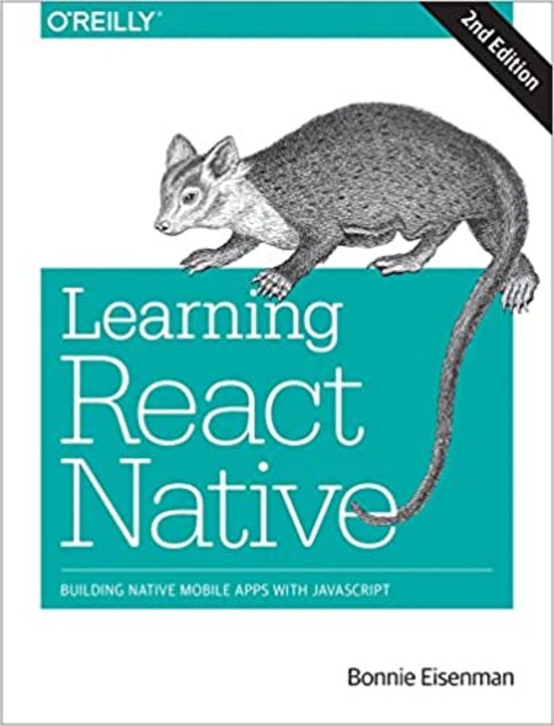 Book cover for "Learning React Native" by Bonnie Eisenman