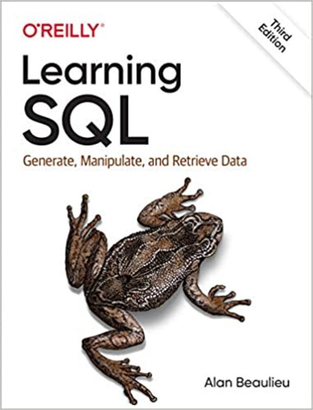 Book cover for "Learning SQL" by Alan Beaulieu