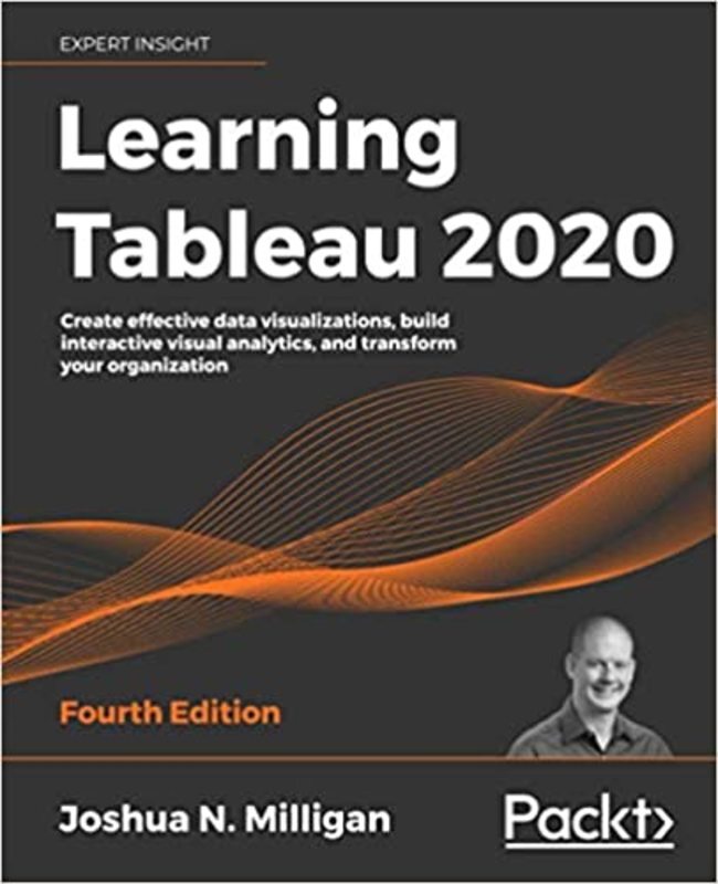 Book cover for "Learning Tableau 2020" by Joshua N. Milligan